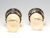 Butterfly Pottery Wine Glasses