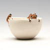 Monsoon Frogs Small Pottery Bowl