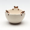 Monsoon Frogs Small Pottery Bowl