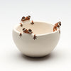 Monsoon Frogs Small Pottery Bowl