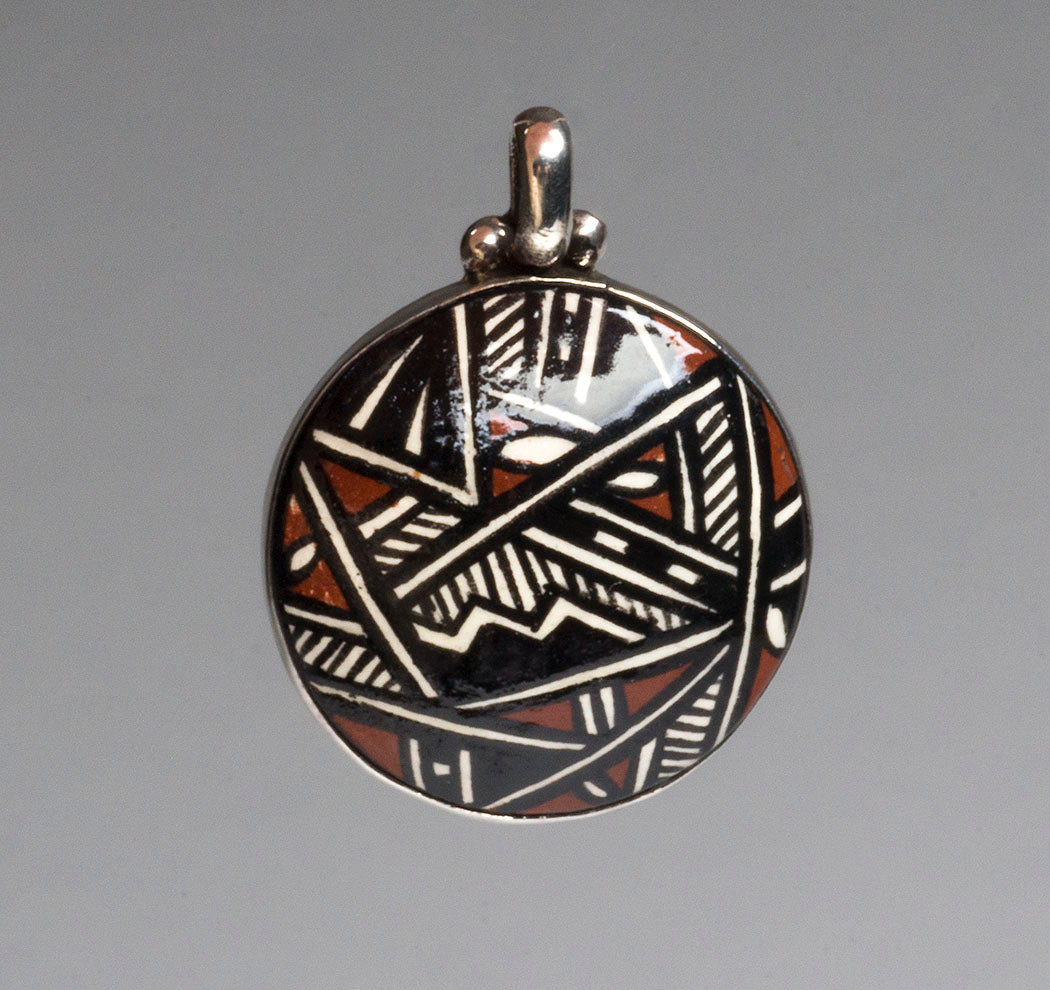 Dazzling Pottery Pendant