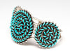 Spectacular Petit Point Cuff Bracelet