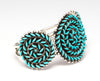 Spectacular Petit Point Cuff Bracelet