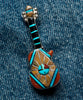 Zuni Sunface Guitar Pin/Pendant