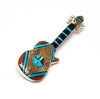 Zuni Sunface Guitar Pin/Pendant