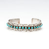 Hand-Stamped Turquoise Cuff Bracelet