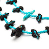 Double Strand Bears & Bluebird Fetish Necklace