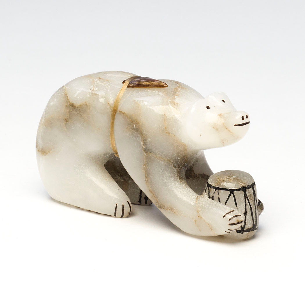 Charming Bear With Drum