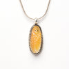 Gold Lip Shell Corn Maiden Fetish Pendant