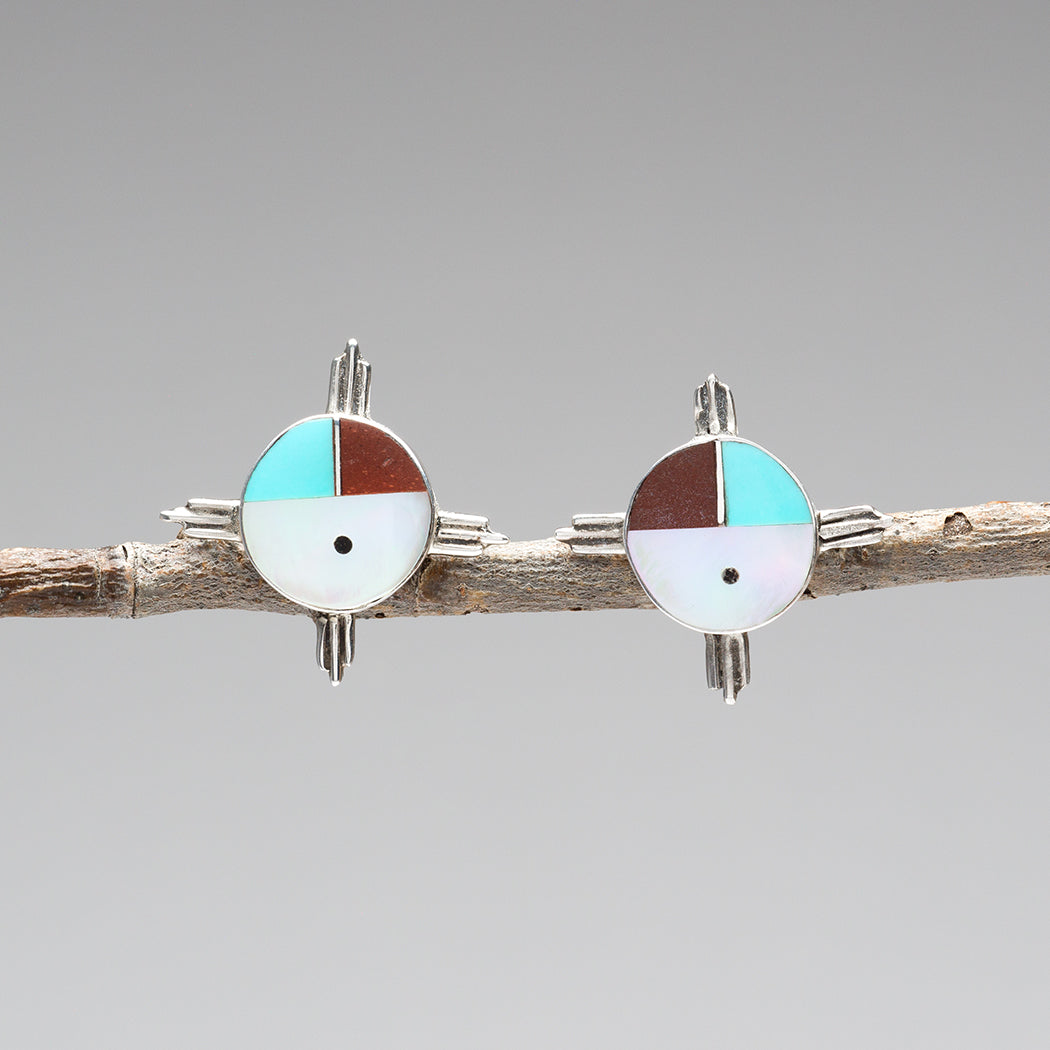 Sunface Zia Earrings