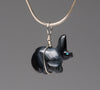 Reversible Rabbit Fetish Pendant