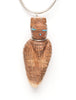 Zuni Cedar Corn Maiden Fetish Pendant