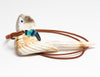 Wabi-Sabi Parrot Pendant