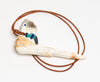 Wabi-Sabi Parrot Pendant