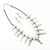 Pouncing Kitty Cats Necklace & Earrings Set