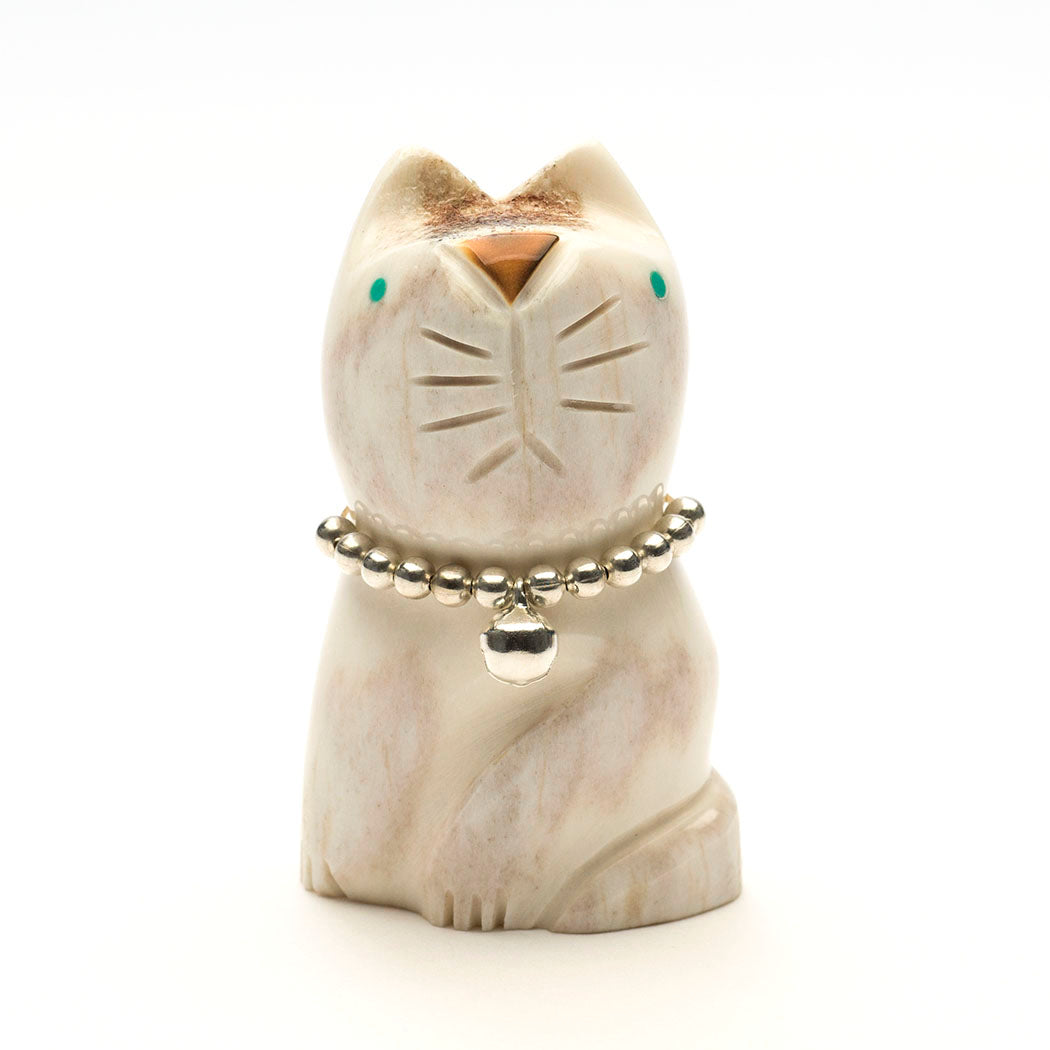 Kitty Cat With Bell Necklace