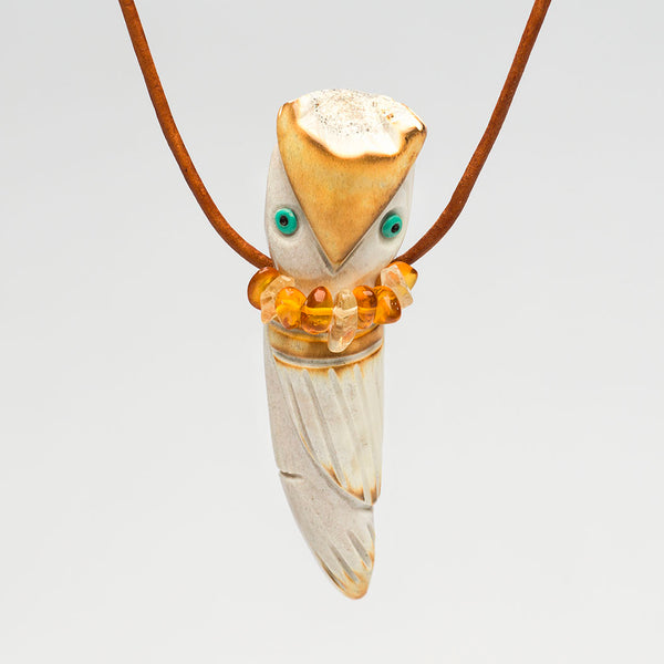 Wise Owl Pendant Necklace