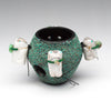 Five Frogs Fetish Pot