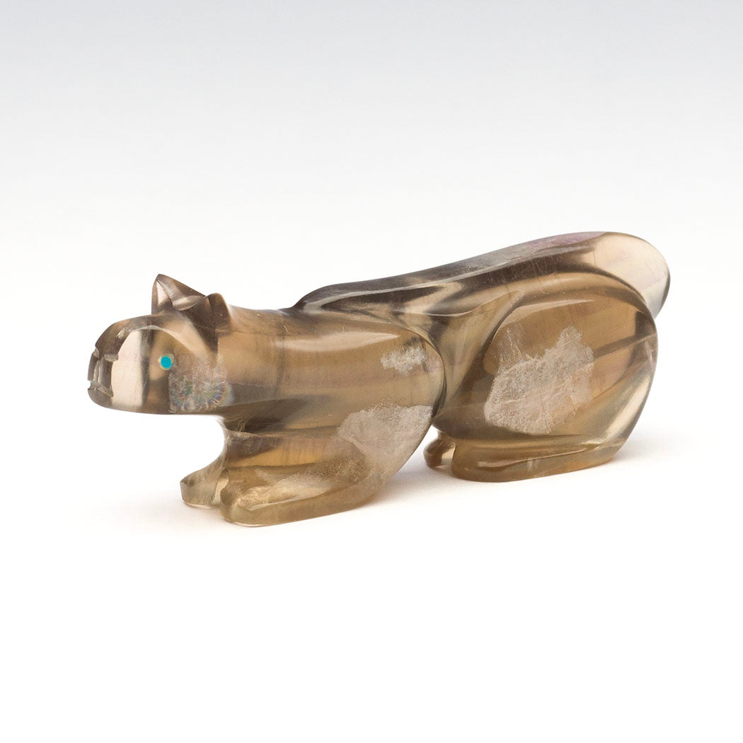 Chinese Fluorite Feline