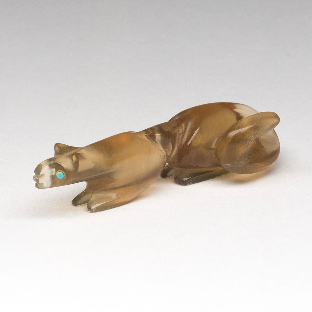 Chinese Fluorite Feline