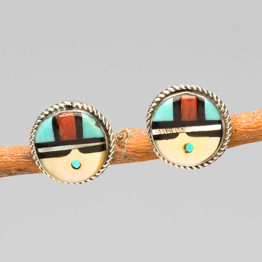 Effortlessly Elegant Sunface Post Earrings