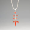Water Is Life Dragonfly Pendant Necklace
