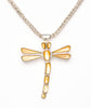 Sunny Dragonfly Pin/Pendant Necklace