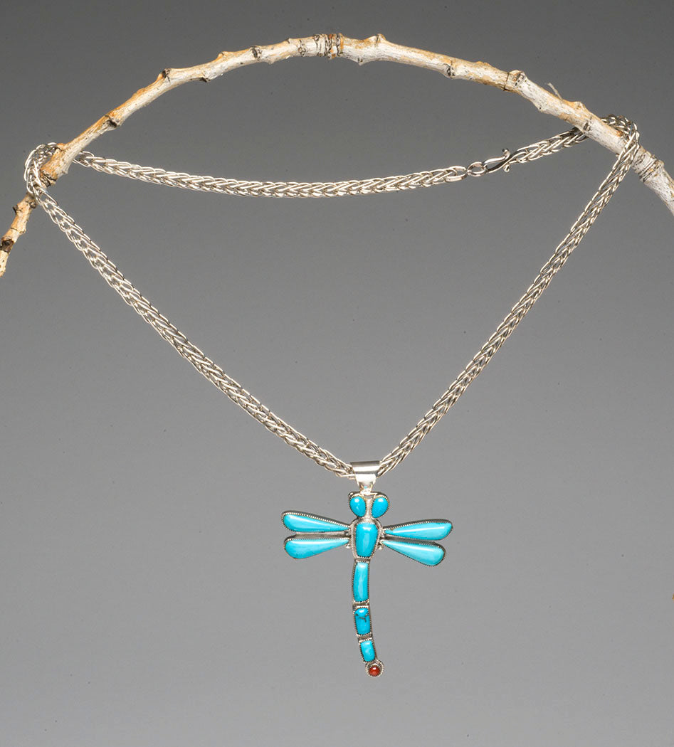 Versatile Dragonfly Pin/Pendant Necklace