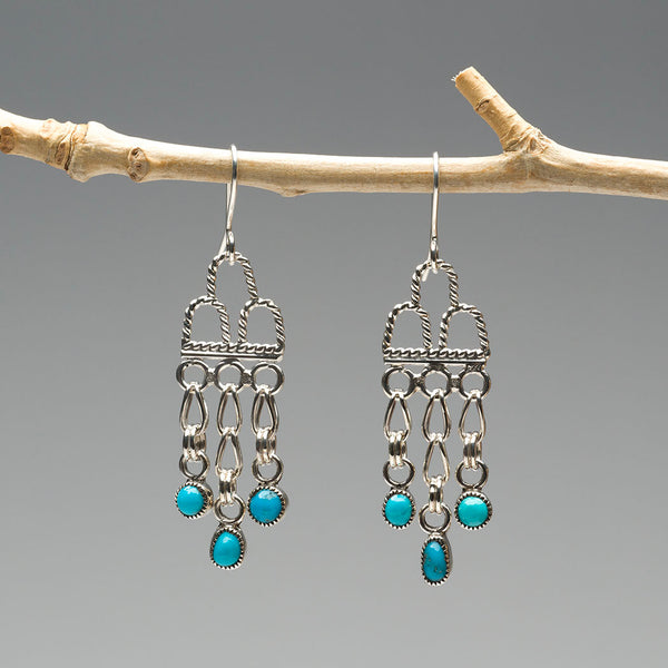 Summer Raincloud Dangle Earrings
