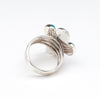 Turquoise Cluster Work Ring