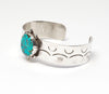 Cripple Creek Turquoise Turtle Cuff Bracelet