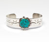 Cripple Creek Turquoise Turtle Cuff Bracelet