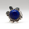 Lapis Lazuli Turtle Ring
