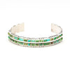 Turquoise Channel Inlay Cuff Bracelet
