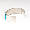 Channel Inlay Turquoise Cuff Bracelet