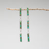 Sonoran Turquoise Shoulder Duster Dangle Earrings