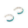 Turquoise Hoop Earrings