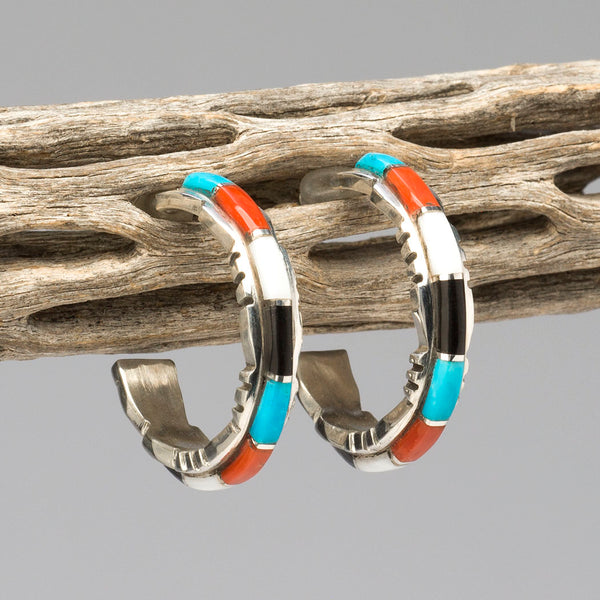 Colorful Hoop Earrings