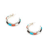 Colorful Hoop Earrings