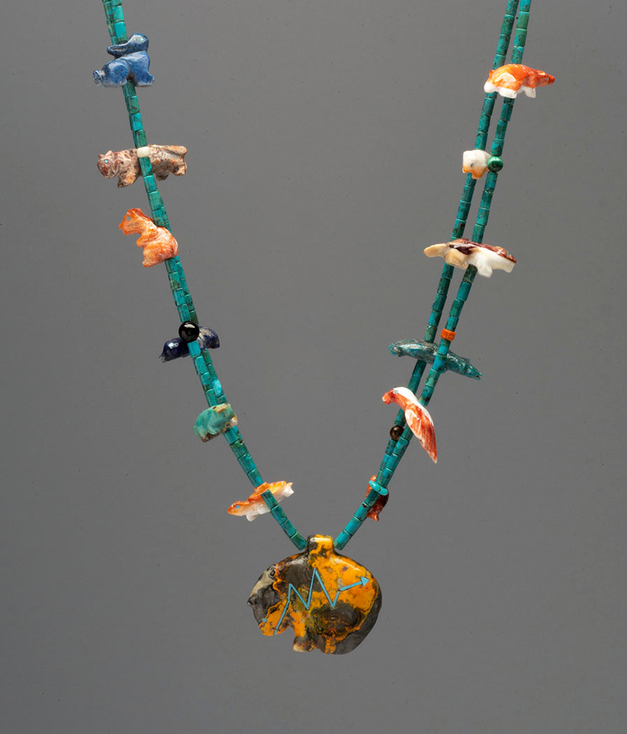 Magnificent Medicine Bear Fetish Necklace