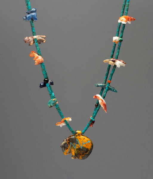 Magnificent Medicine Bear Fetish Necklace