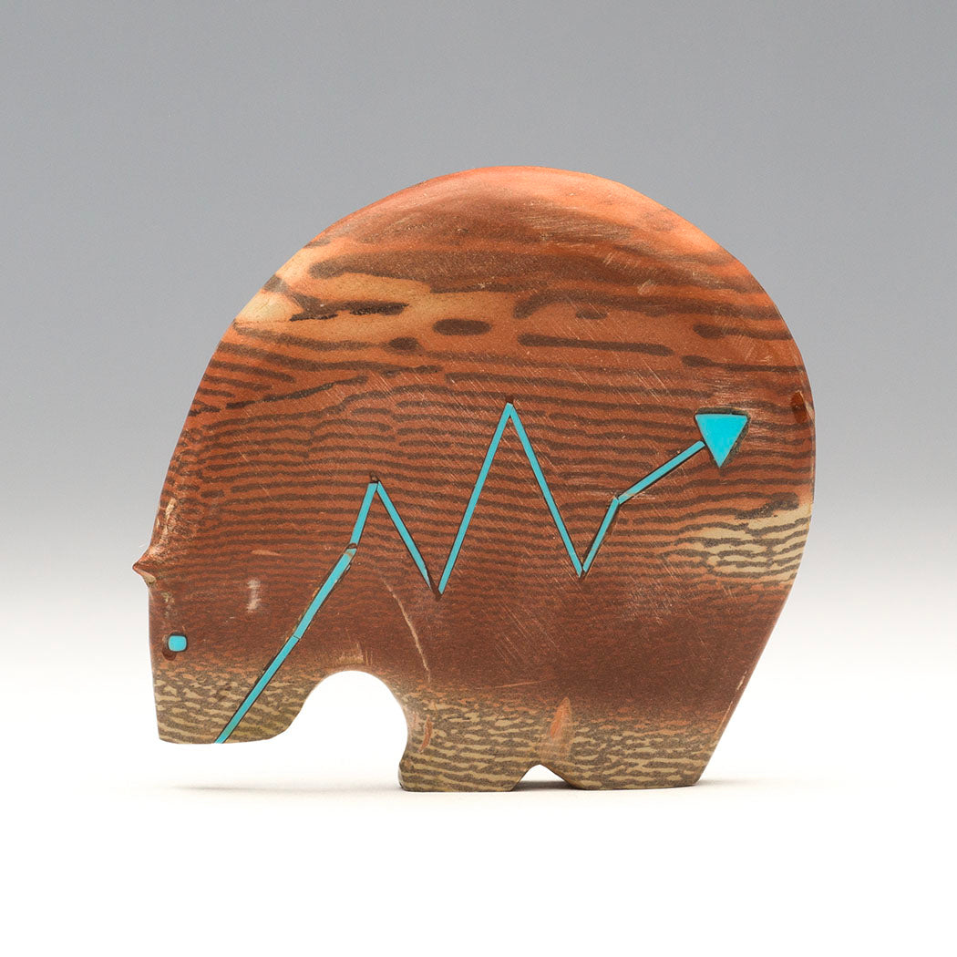 Australian Print Stone Medicine Bear
