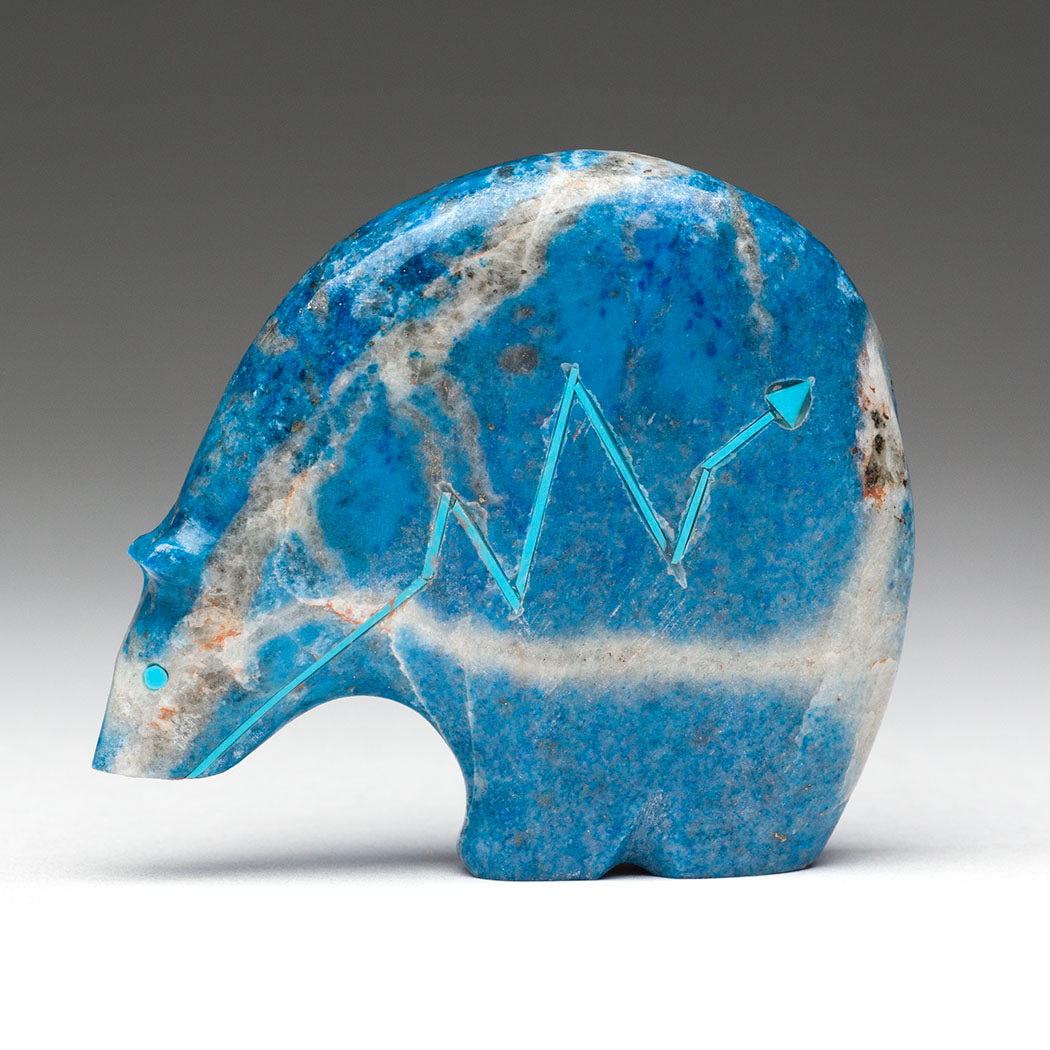 Denim Lapis Medicine Bear