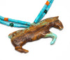 Reversible Horse Pendant Necklace