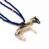 Black Lip Mother-Of-Pearl Shell Pony Pendant Necklace