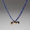 Black Lip Mother-Of-Pearl Shell Pony Pendant Necklace