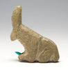 Bunny With Turquoise Carrot