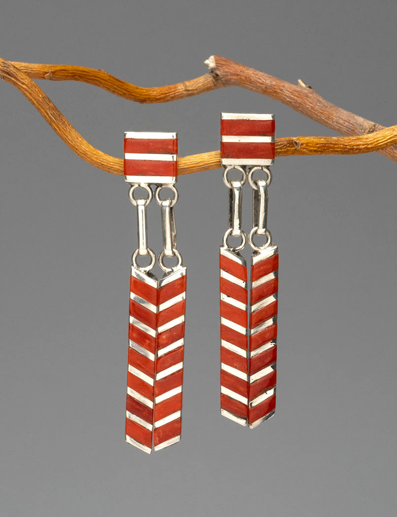 Fit For A Queen Coral Earrings