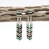 Egyptian Turquoise Dangle Earrings