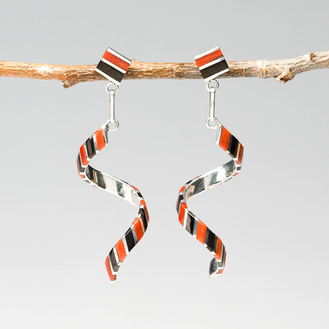 Wear Your Art Spiral Earrings